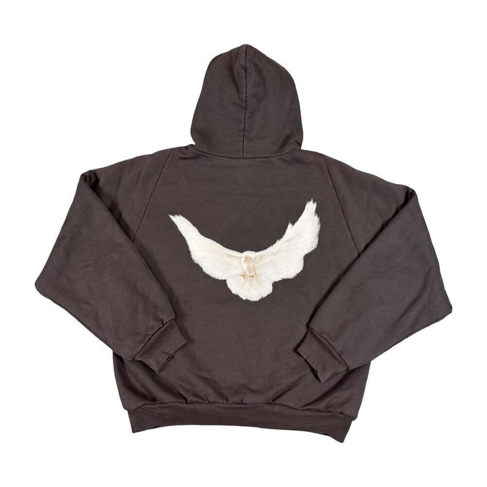 Kanye West Yzy Gap Dove Double Layered Hoodie Size Medium